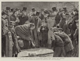 Een Oude Goede Vrijdag Traditie bij St Bartholomew